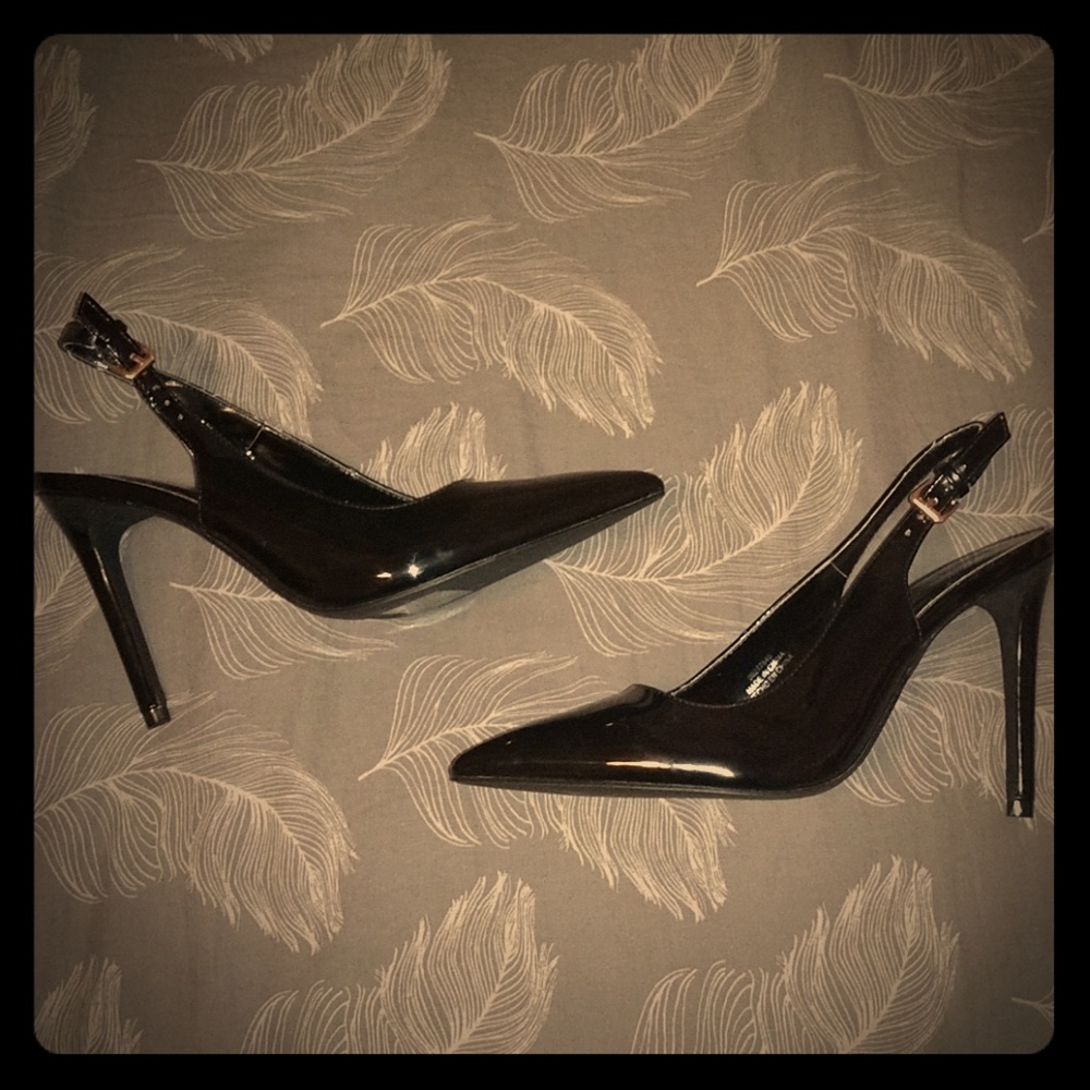 Black high heels
